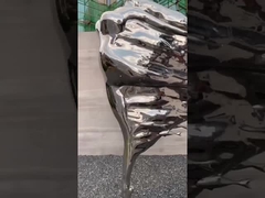 Scultura dell'acciaio inossidabile del metallo forgiate giardino all'aperto della scultura delle donne dell'estratto