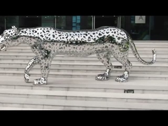 Scultura in acciaio inossidabile