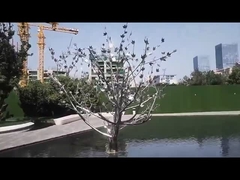 Scultura in acciaio inossidabile