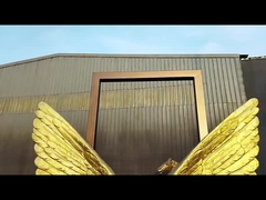 Scultura in acciaio inossidabile